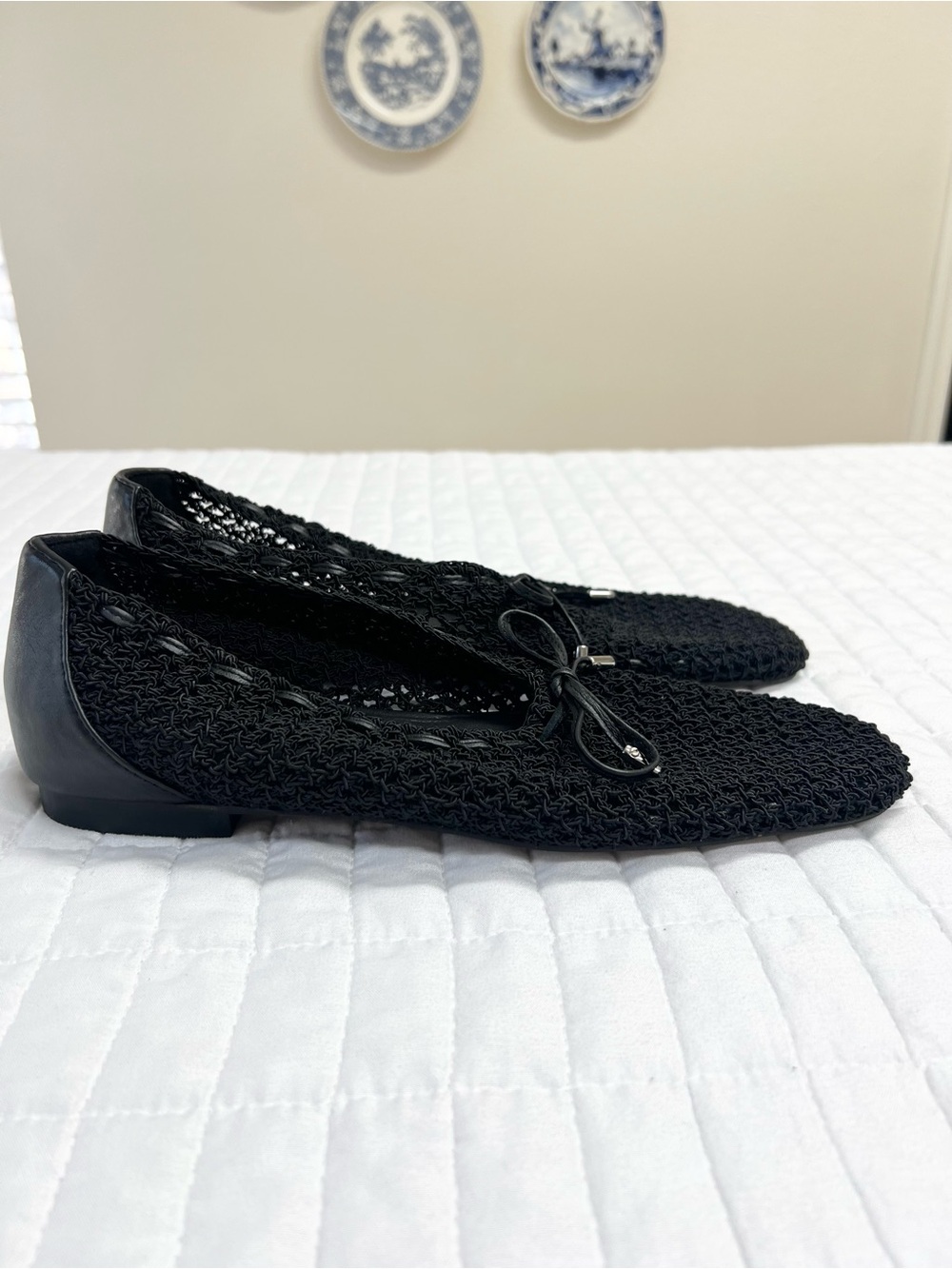 Madewell The Mylie Ballet Flat in True Black Size 9 NWOB - Picture 4 of 10